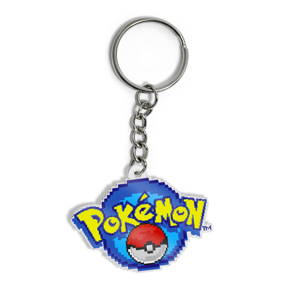 Brelok do kluczy z łańcuszkiem Pokeball Pokemon