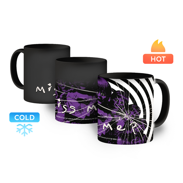 Kubek magiczny 330ml Annabelle 008 Horror Czarny