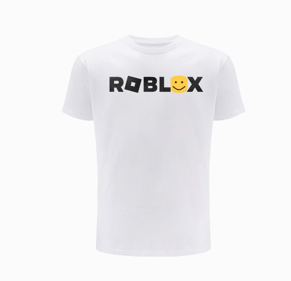 Koszulka dziecięca Roblox 004 Biały