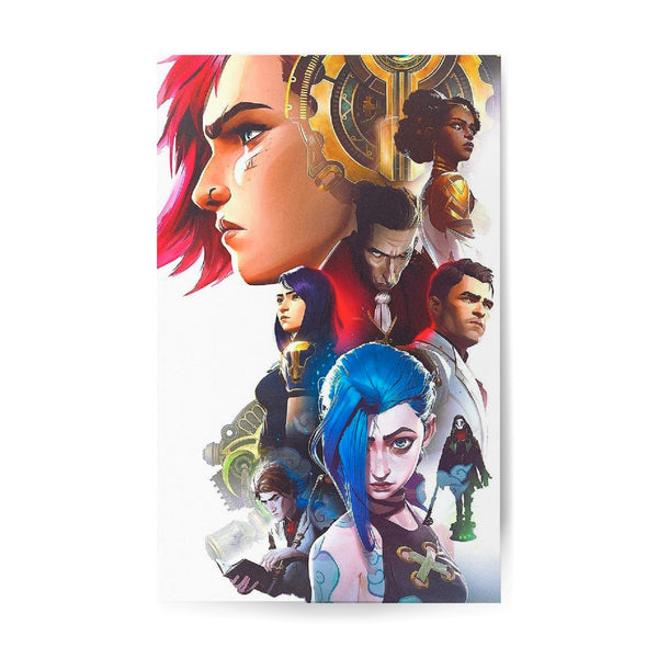 Obraz na szkle akrylowym 80x50cm Season 1 001 Arcane League of Legends