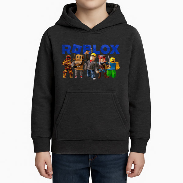 Bluza dziecięca Roblox 003 Czarny