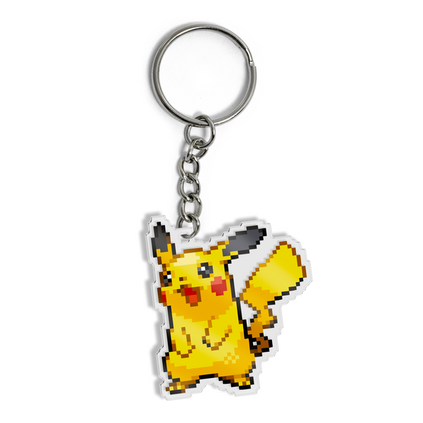 Brelok do kluczy z łańcuszkiem Pikachu Pokemon