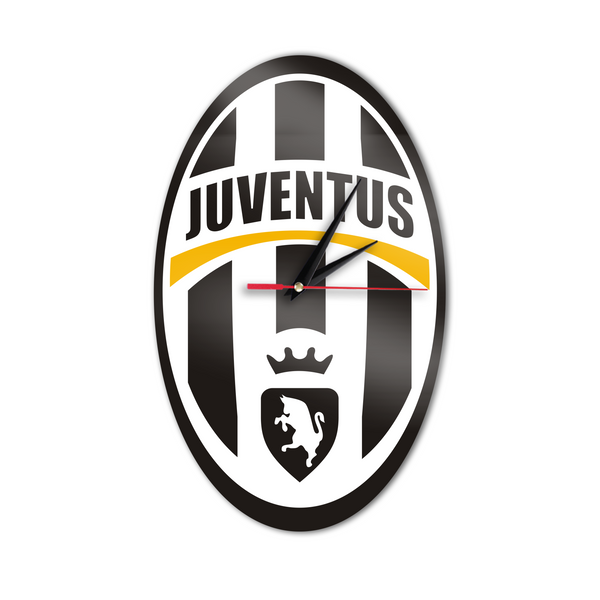 Zegar ścienny z połyskiem Juventus