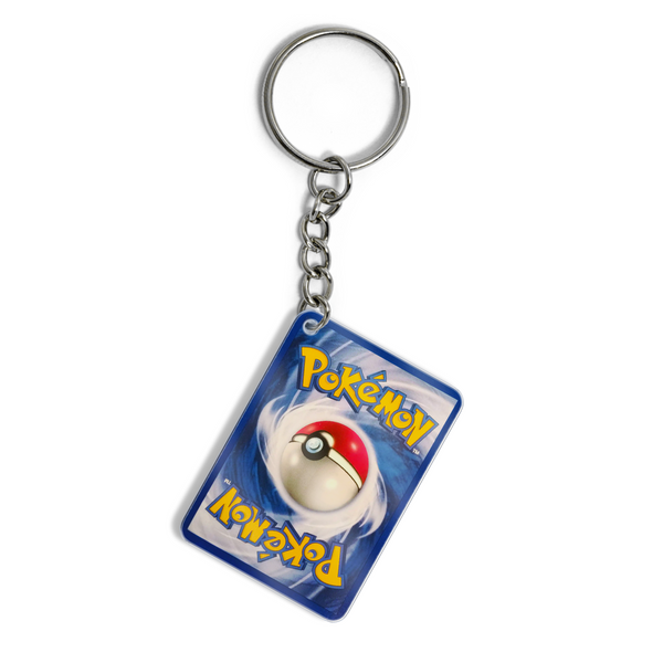 Brelok do kluczy z łańcuszkiem karta Pokemon