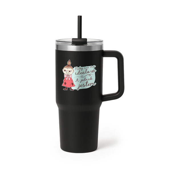 Kubek termiczny z uchwytem 1200ml Niby nie ma ideałów