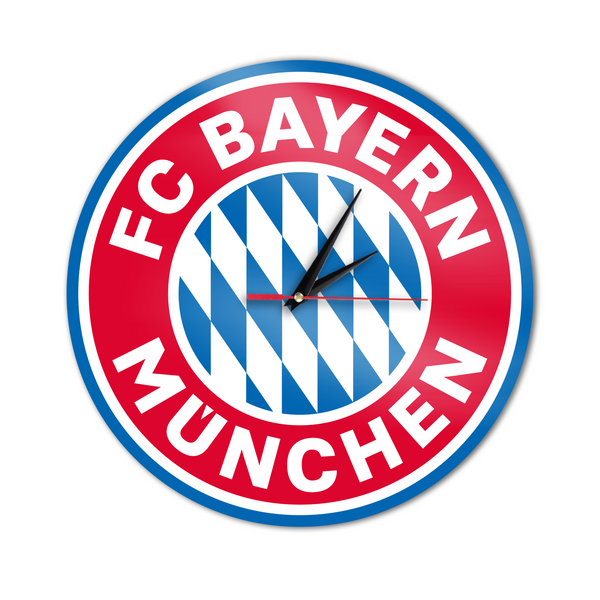 Zegar ścienny z połyskiem Bayern Monachium