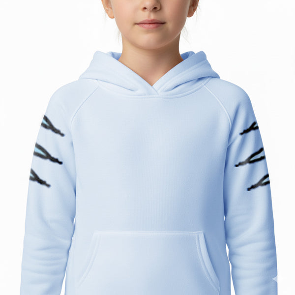 Bluza dziecięca K-pop Demon Hunters Derpy Oczy Jasny niebieski