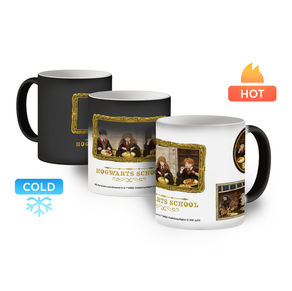 Kubek magiczny 330ml Harry Potter 298 Harry Potter Biały